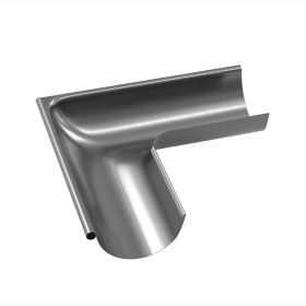 Latako išorinis kampas BILKA, skersmuo 125mm, 90 laipsnių, magnelis