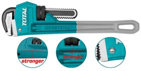 Santechninis raktas TOTAL, iki 76 mm, 600 mm(24") THT171246