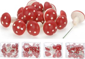 Dekoracija Grybai, 4 skirtingų dydžių