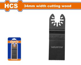 Pjūklelis daugiafunkciam įrankiui WADFOW, medienai, HCS, 34x40 mm, WMA1K34