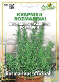 Prieskonių sėklos, ORTOVIVO kvapieji rozmarinai, 0,07 g., C