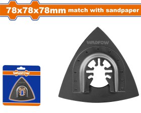 Šlifavimo padas daugiafunkciam įrankiui WADFOW, 80x80x80 mm, WMA8K80