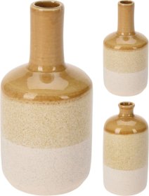 Dekoratyvinė vaza, 2 skirtingi dizainai, 6,5 x 6,5 x 13,5 cm