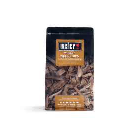 Rūkymo drožlės WEBER, viskio statinių drožlės, 700g
