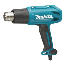 Elektrinė orpūtė MAKITA HG6030K, galia 1800 W, temperatūros ribos 50 - 600 °C, oro srautas 250 / 500 l/min, be priedų