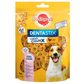 Skanėstas šunimas PEDIGREE Dentastix Chewy Chunx Mini, vištienos skonio, 68g