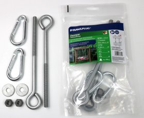 Supynių tvirtinimo komplektas RAWLPLUG, į medines konstrukcijas