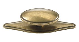 Baldų rankenėlė antik rutulio formos HETTICH, dengta žalvariu, 9196369