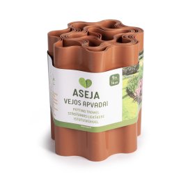 Vejos apvadas ASEJA 198226-B, ruda sp., 9000 x 140 mm