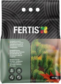 Kompleksinės rudeninės trąšos FERTIS, spygliuočiams ir dekoratyviniams augalams, 10 kg