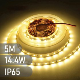 Šviesos diodų juosta SPECTOR LIGHT 17506, LED 5m, 14,4W/m, IP65, 3000K, 12V, 60 LED/m, 1160lm/m, SMD5050