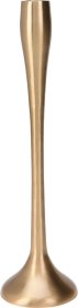 Žvakidė, aukštis 31 cm, aukso sp., aliumininė