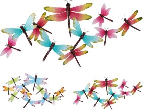 Sodo dekoracija LAUMŽIRGIS, metalinis, įvairių sp., 73 x 3 x 34 cm.