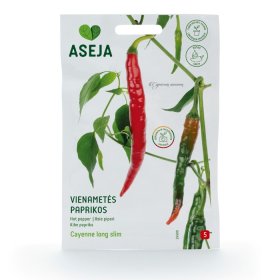 Vienametės paprikos ASEJA Cayenne long slim, 0,5 g, 24500(5)