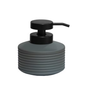 Muilo dozatorius RIDDER TARA, pastatomas, 420 ml, šv.pilka/juoda, guma/ABS , 2031507