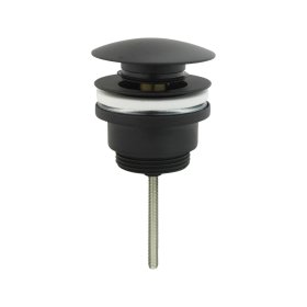 Ventilis praustuvo sifonui ANI M0500JLGEU, klik-klak, spl. juoda