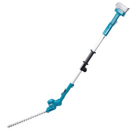 Akumuliatorinės gyvatvorių žirklės MAKITA DUN461WZ, teleskopinės, 18 V, darbinis plotis 46cm, telesk. kotas 1,84 - 2,5 m, svoris 2,6 kg, be baterijos ir pakrovėjo