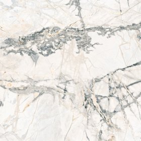 Akmens masės plytelės KAI/CERAMICA FIORE Arabesque White 6159, 60 x 60 cm, 1,080 m2/dėž., rektifikuotos, spalva balta