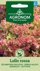 Daržovių sėklos, AGRONOM salotos sėjamosios LOLLO ROSSA, 1 g.