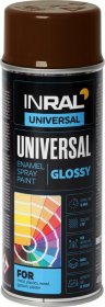 Aerozoliniai dažai INRAL Universal, 400 ml, rudi, RAL8016