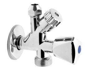 Prietaisinis kombinuotas ventilis FERRO, 1/2" x 1/2" x 3/4", CF5105