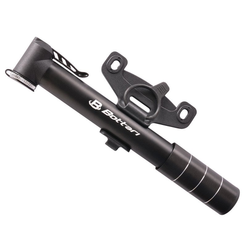 Dviračio pompa GOOD BIKE, 21x200mm, max. Slėgis 8bar/116psi