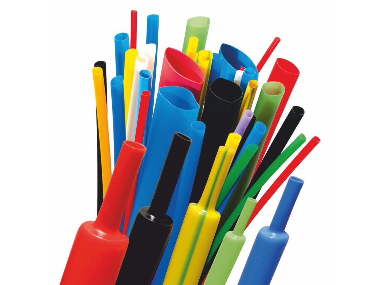 Termoizoliacinis vamzdelis RADPOL, 6.4/3.2 mm, žalios spalvos, 1m, RCH1-6.4/3.2-G