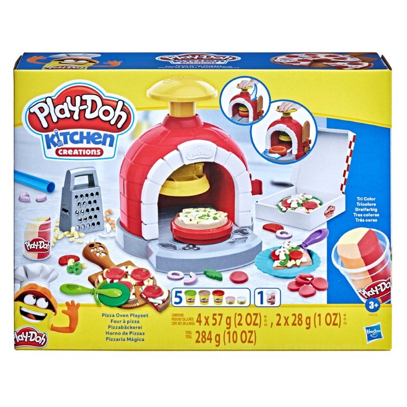 Plastilino žaidimų rinkinys PLAY-DOH PICŲ KROSNELĖ