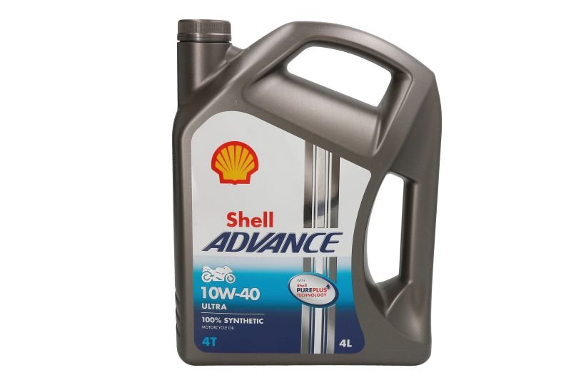 Motociklinė alyva SHELL Advance Ultra 4T 10W-40, sintetinė, 4L