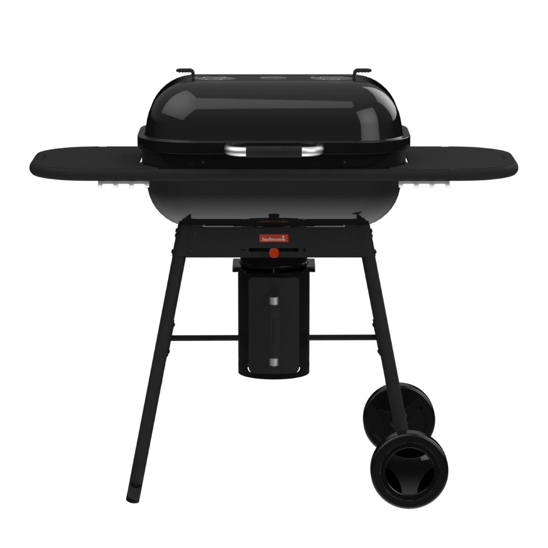 Anglies kepsninė BARBECOOK Magnus Premium, 85x64x110 cm, juodos spalvos
