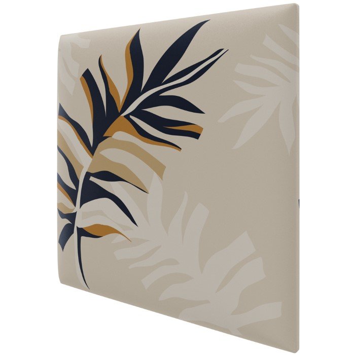 Sienų plokštė PUFFIN Trends 45 Pk, spl. Holiday Print Multicolor, 450x450x37 mm, dekoratyvinė, tekstilinė