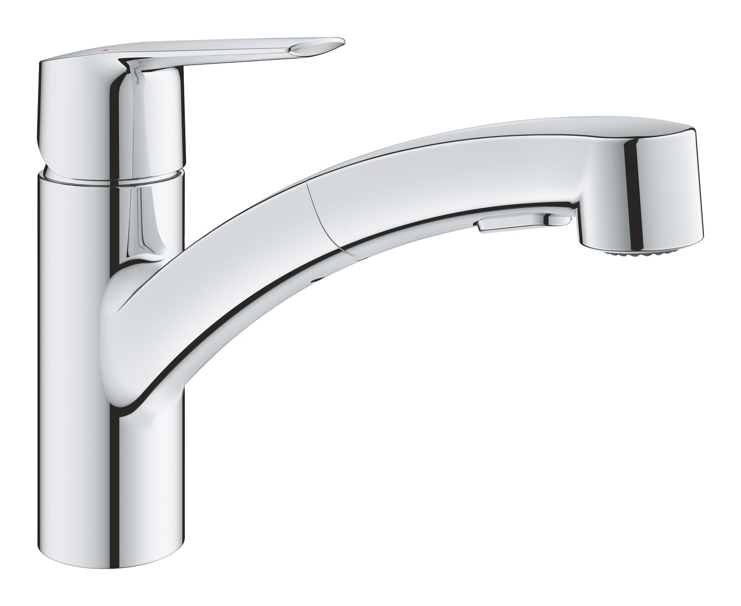 Plautuvės maišytuvas GROHE QuickFix Start, su dušeliu, chromas, 30307001