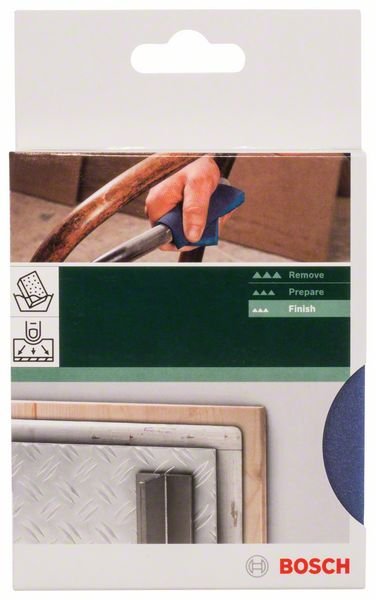 Stačiakampė šlifavimo kempinė BOSCH S-Fine, K180, 12 x 6,8 x 1,3 cm, 1 vnt.