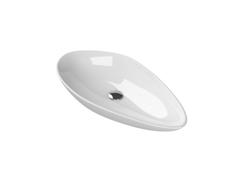 Praustuvas CERASTYLE Olive, 74 x 38 x 14,5 cm, pastatomas, 122062