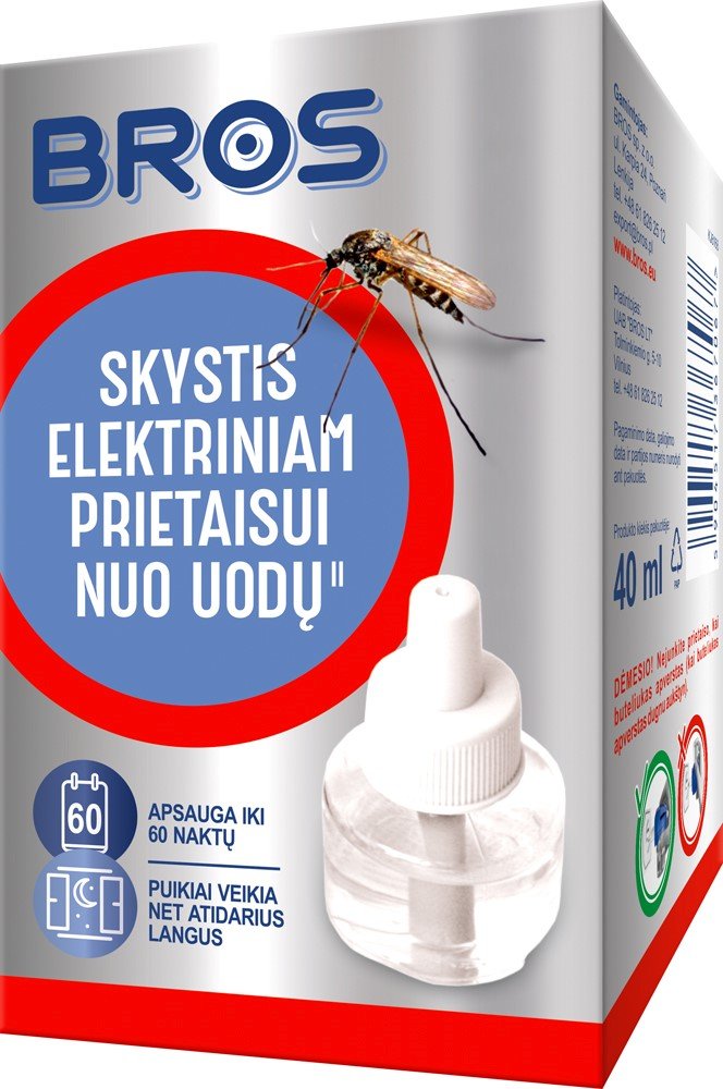 Skystis elektriniam fumigatoriui nuo uodų BROS