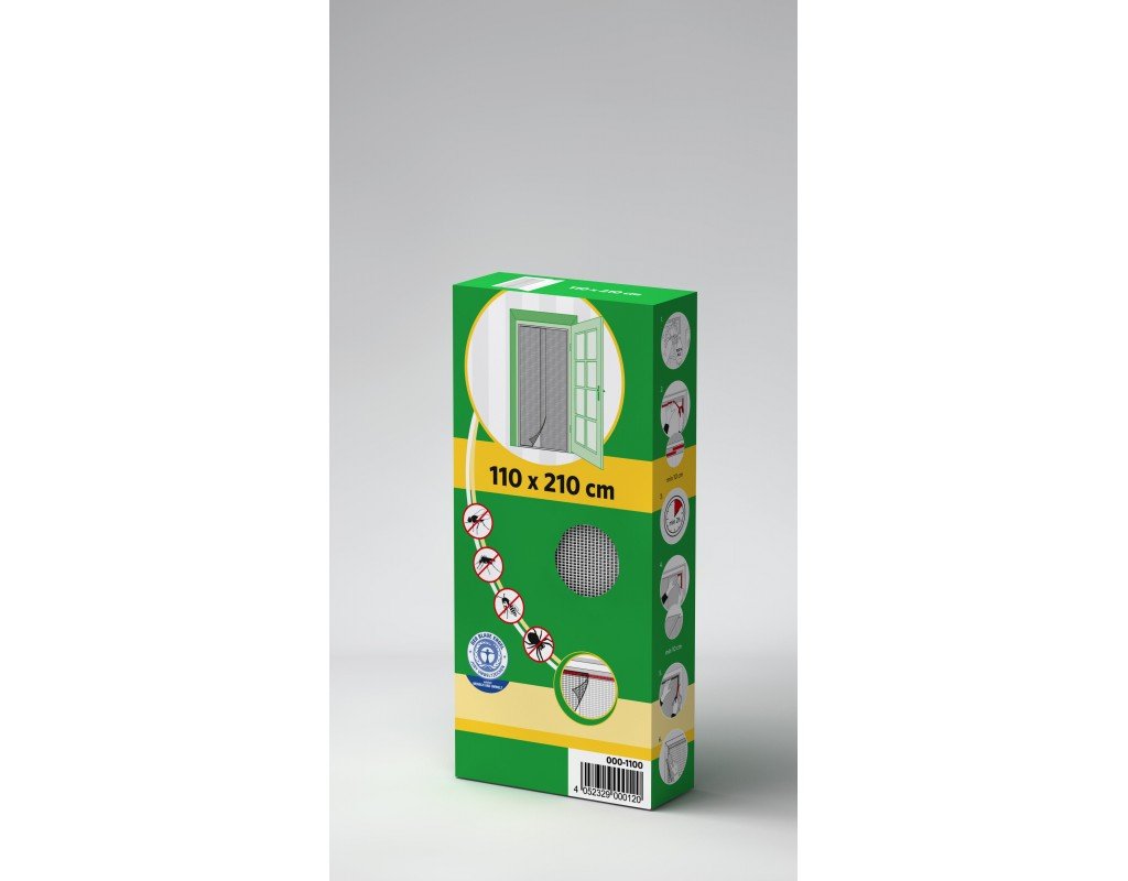 Tinkliukas durims, 2 x 60 x 210 cm, baltas