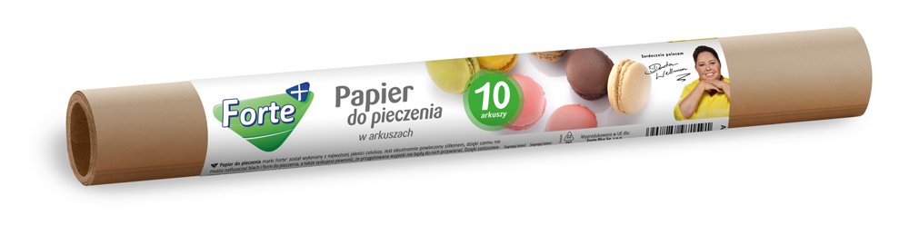 Kepimo popierius FORTE+, lakštuose 10 vnt.