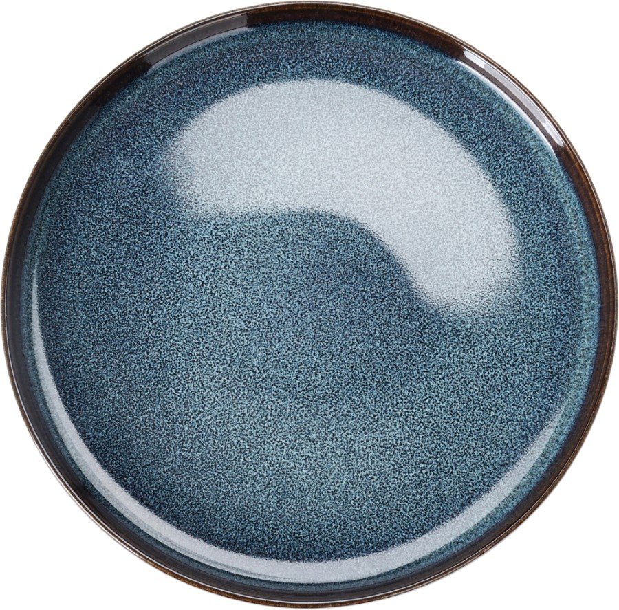 Lėkštė, keraminė, skersmuo 26 cm, mėlynos sp.