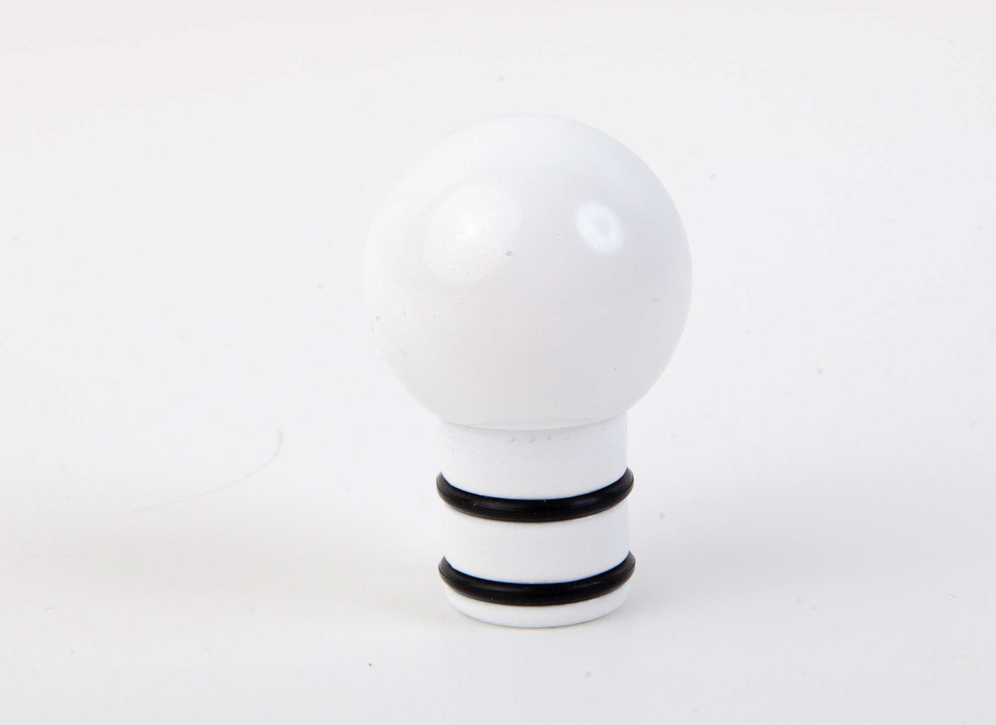 Užbaigimas karnizui MARDOM Fusion Ball, skersmuo 19 mm, spl. balta, 2 vnt.
