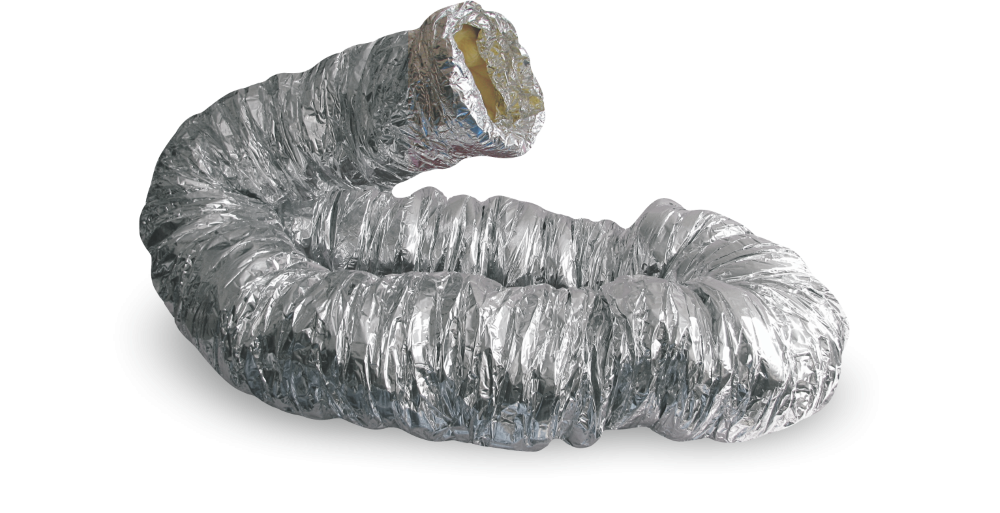 Ventiliacinis ortakis TERM15010000, d150, L-10 m, lankstus, izoliuotas (+ 250 C)