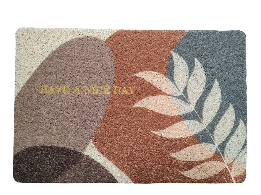 Kilimėlis RICCO Spagheti Decor Have A Nice Day, 40 x 60 cm, 100% PVC, 300-003