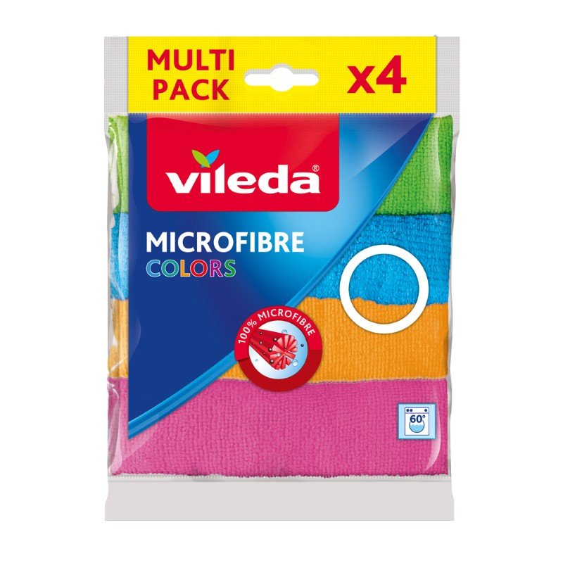 Mikropluošto šluostės VILEDA, 4 vnt.