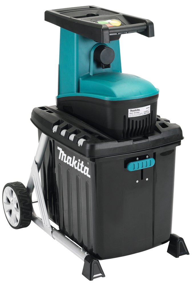 Šakų smulkintuvas MAKITA UD2500, 2500 W, maksimalus smulkinamų šakų storis 45 mm, talpa 67 l
