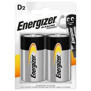 Maitinimo elementai ENERGIZER Alkaline Power, 2 vnt.,  LR20, BL2