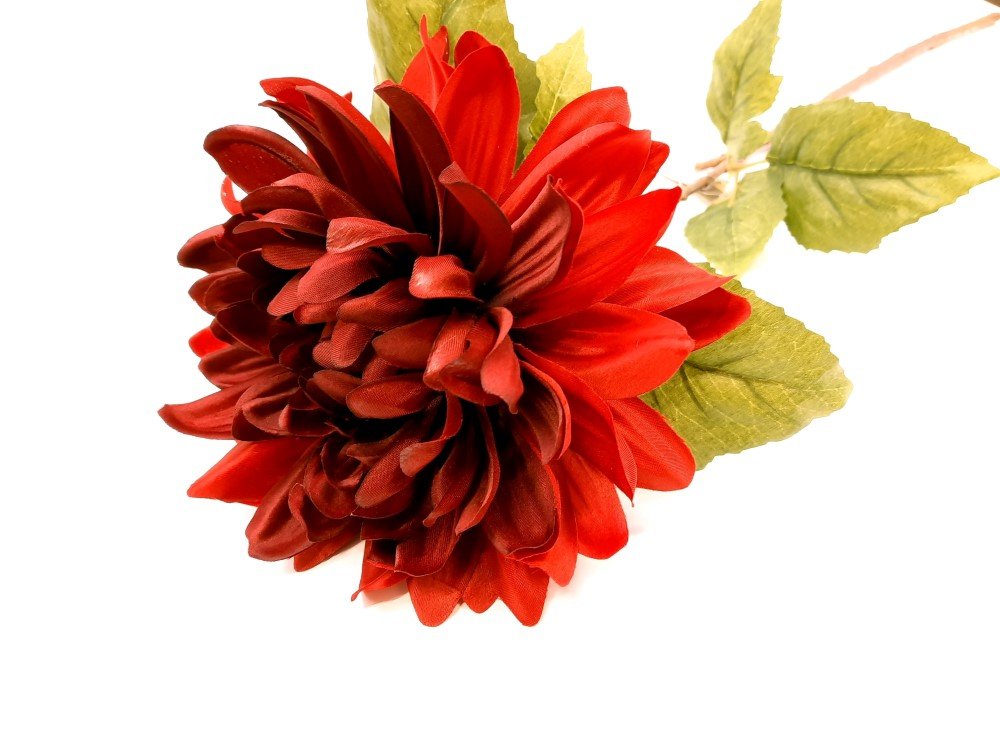 Dirbtinė gėlė jurginas NOVELLY HOME FS-3389/ZN/R, raudonos sp., aukštis - 81 cm