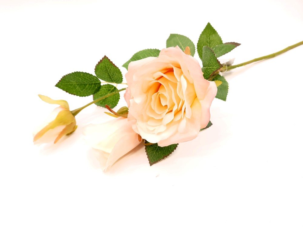 Dirbtinė gėlė rožė NOVELLY HOME Dy1-1805, šv. rožinės sp., 55cm