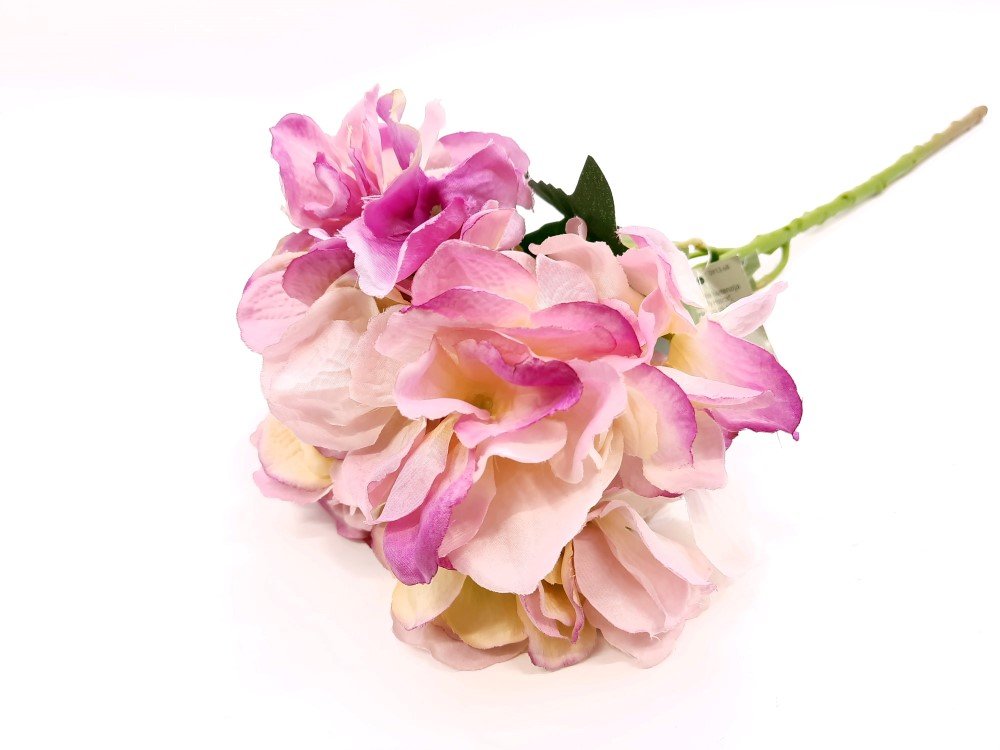 Dirbtinė gėlė hortenzija NOVELLY HOME DY13-6B, šv. violetinės sp., 64 cm