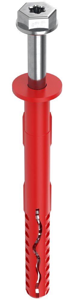 Fasadinis kaištis su sraigtu šešiak, Tx galva TOX Fassad XL, 14/260