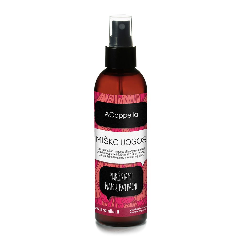 Purškiamas namų kvapas ACAPPELLA Miško Uogos, 200 ml