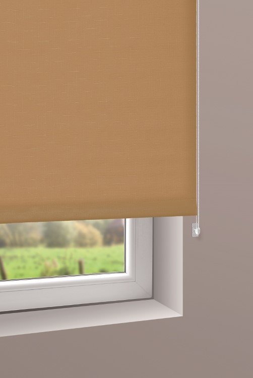 Ritininė užuolaida GARDINIA Rollo, spalva tamsiai kreminė (502), matmenys: 140 x 170cm